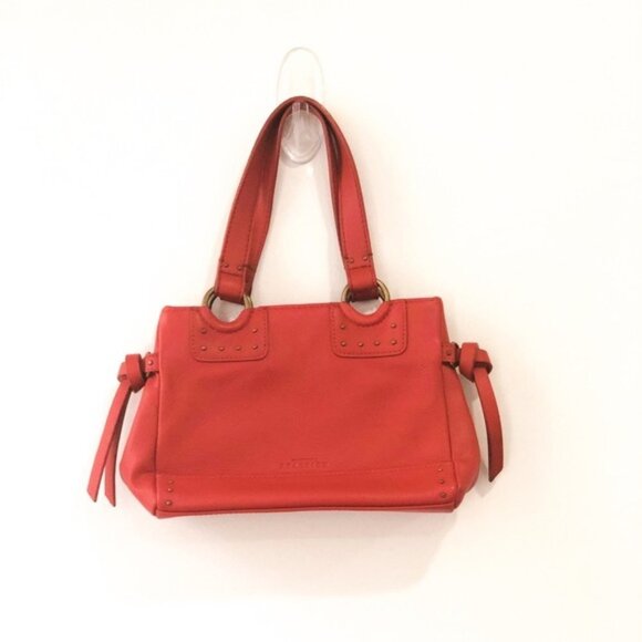 Kenneth Cole Reaction Burnt Orange Mini Satchel - Picture 3 of 7